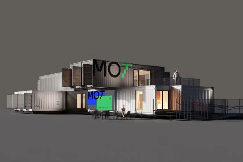 У Києві відкриють тимчасовий мистецький простір  Module of Temporality. Для нього використали метал з «Азовсталі»