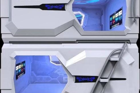 В Киеве открылась сеть футуристичных капсульных отелей