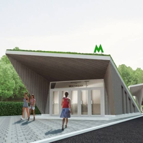 Метро на Виноградар: На даху станції «Мостицька» висадять газон