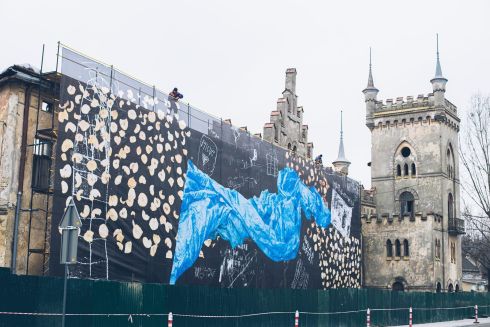 Общественное пространство возле львовской Фабрики повидла замостят аутентичной брусчаткой