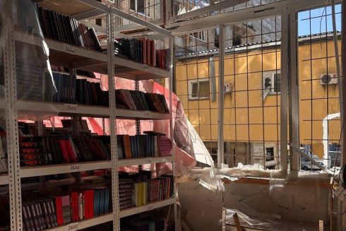 Видавництво "Наш Формат" постраждало від обстрілу Києва
