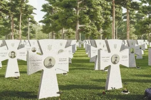 Рада утвердила расположение Национального военного мемориального кладбища в Гатном