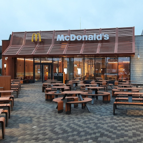 На Київщині відкрився новий McDonald's із власним укриттям біля закладу: фото