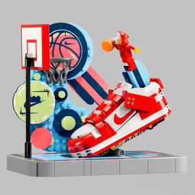 Nike та LEGO створили баскетбольні конструктори