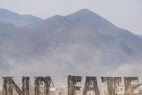 Знищену "Чорну хмару" перетворили у нову інсталяцію на Burning Man