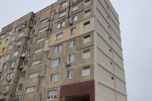 У Дніпрі завершили реконструкцію будинку, в який влучила ворожа ракета