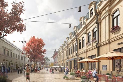 Что будет с Контрактовой: велодорожка, пандус, сакуры и общественные туалеты