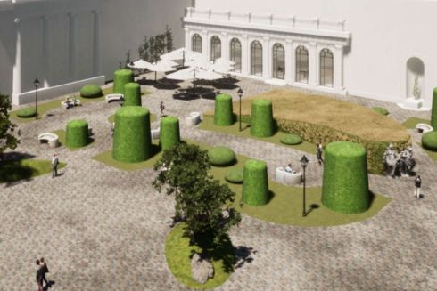 В Одессе предлагается выбрать проект благоустройства Театральной площади: визуализации