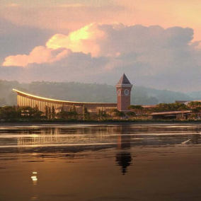 На березі Сени зведуть «Вітрило» — дерев'яний комплекс із хвилястим дахом