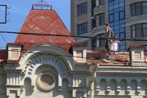 КГГА направила владельцу исторического дома на Хмельницкого предписание об остановке строительства