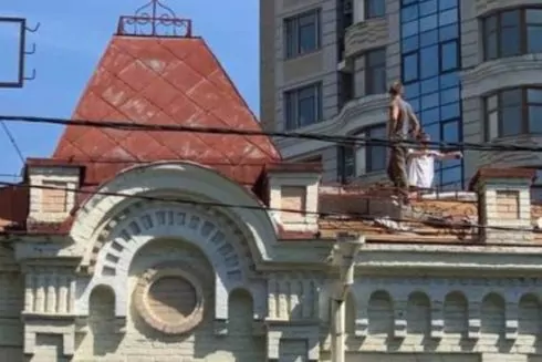 КГГА направила владельцу исторического дома на Хмельницкого предписание об остановке строительства