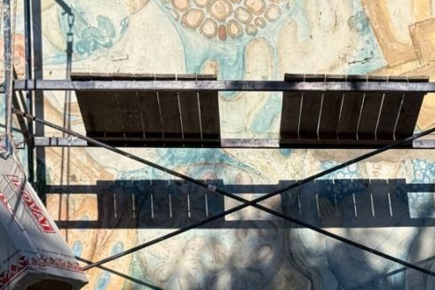 На Оболоні виявили розпис, схожий на твори бойчукістів: активісти закликають його зберегти