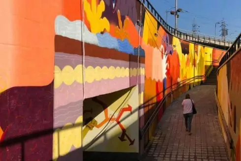 На Деміївській відкрили другий арт-перехід: фото
