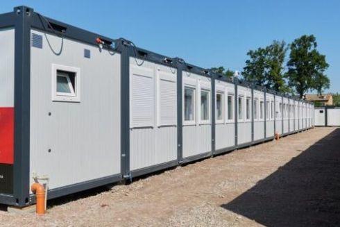 Фото. В Бородянке открыли первый на Киевщине модульный городок