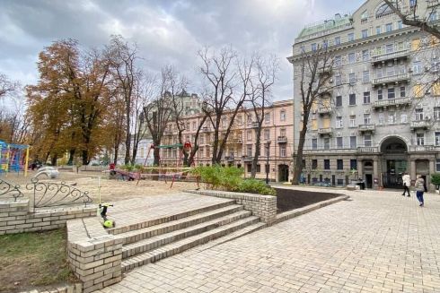 Детскую площадку в киевском парке Шевченко восстановят по европейскому образцу