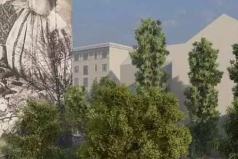 На Рейтарській почали облаштовувати сквер Павла Шеремета