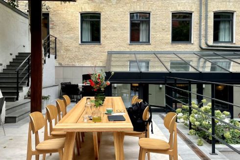 Біля Софійської площі відкрилось кафе Marko, присвячене письменниці Марко Вовчок