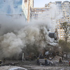 У Шевченківському районі дрон-камікадзе вдарив у житловий будинок, є жертви (оновлено)