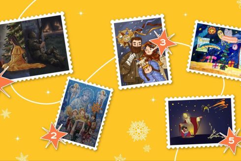 Українці обрали дизайн новорічної марки від &laquo;Укрпошти&raquo;