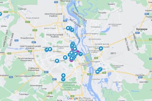 Де попрацювати чи зарядити гаджети: в Україні створили ще одну мапу місць з безперебійними джерелами живлення