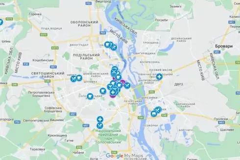 Де попрацювати чи зарядити гаджети: в Україні створили ще одну мапу місць з безперебійними джерелами живлення