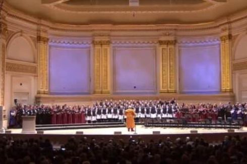 &laquo;Щедрик&raquo; Леонтовича знову прозвучав у Карнеґі-Гол. Через 100 років після прем&rsquo;єри у Нью-Йорку