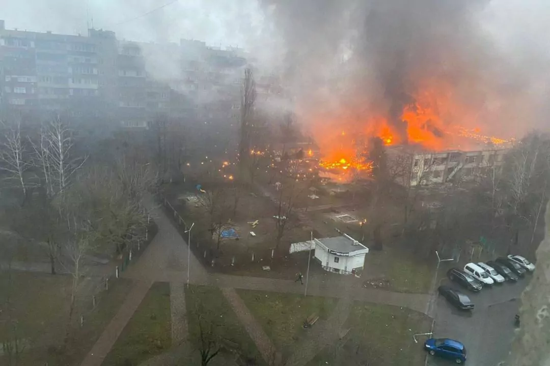 У Броварах біля дитячого садка впав гвинтокрил. Серед загиблих &ndash; керівництво МВС та діти