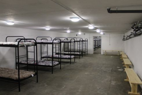 На Київщині облаштували укриття з ліжками, бойлерами та душовими: фото