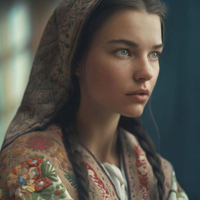 Українська фотографиня за допомогою штучного інтелекту показала, як виглядав стародавній одяг Карпат