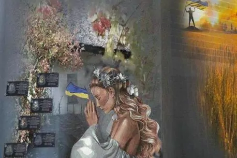 В Буче установят мемориал и памятные таблички погибшим теробороновцам и бучанцам: визуализация