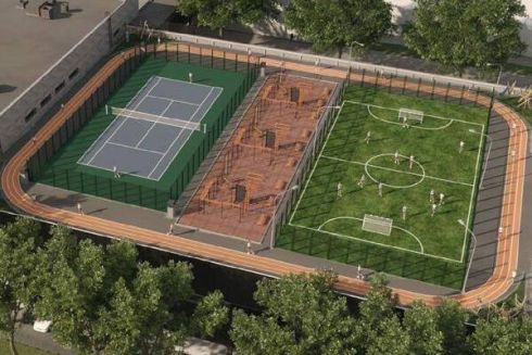 На Соломенке вместо спортивных площадок построили ТРЦ