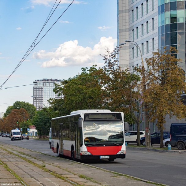 "Київпастранс" випустив на маршрут один з автобусів, подарованих Німеччиною у квітні