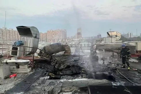 Киев подвергся мощнейшей воздушной атаке с весны: погибли два человека, в двух районах города - падение обломков