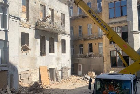 Минкульт признал целостным памятник архитектуры на Рейтарской, который начали демонтировать