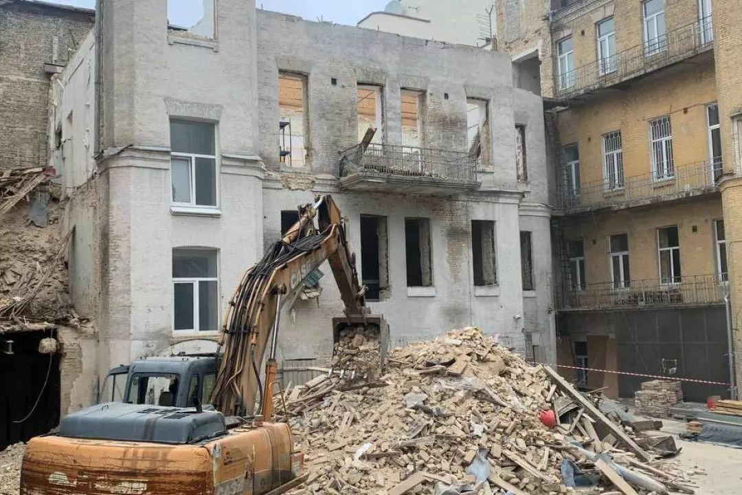Суд арештував пам'ятку на Рейтарській та заборонив проведення робіт