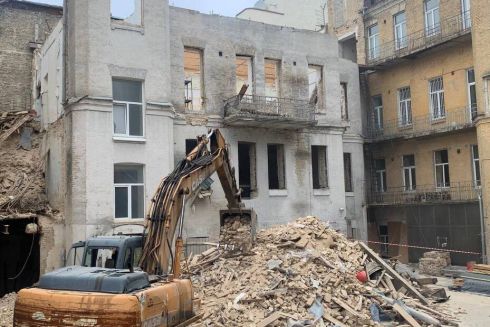 Суд арестовал памятку на Рейтарской и запретил проведение работ