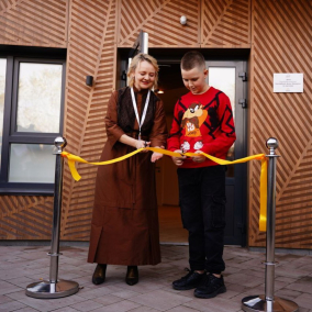 В Киеве открыли семейный дом "Дача" для проживания семей с тяжелобольным детьми: что там есть