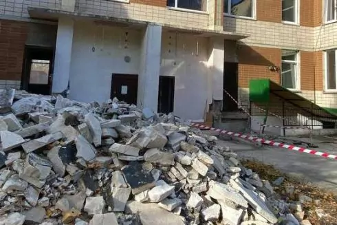 В Броварах реконструируют детсад, где упал вертолет с руководством МВД