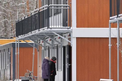 В Ирпене открыли вторую очередь модульного городка «Ласточка»