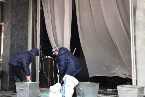 Внаслідок ракетного обстрілу Києва пошкоджено &laquo;Будинок кіно&raquo;