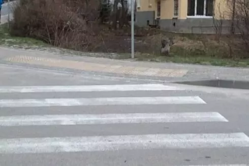 На Львівщині вулицю біля госпіталю зробили безбар'єрною