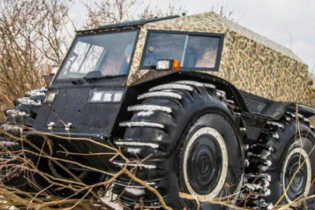 Український всюдихід Sherp зʼявиться у новій частині голлівудського бойовика &ldquo;Погані хлопці&rdquo;