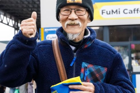 Японський волонтер відкриє нове безкоштовне кафе в Харкові