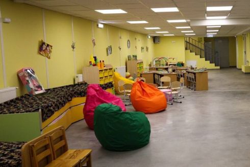 У Бородянці відновили дитячий садочок, який пошкодили росіяни авіабомбами: фото