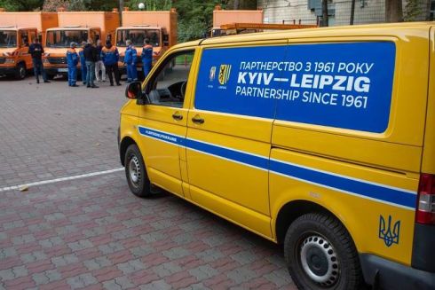 Київ отримав 55 автомобілів для міських потреб від Лейпцига