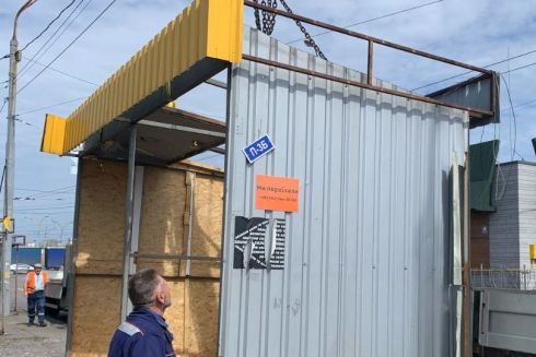 На книжковому ринку на "Почайній" демонтували застарілі МАФи