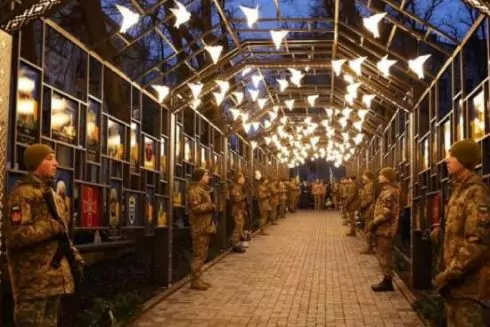 На Львівщині відкрили Алею пам&rsquo;яті, присвячену полеглим захисникам України