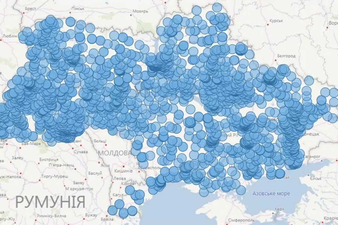 В Україні запустили карту пунктів безкоштовного тестування на COVID-19