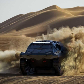 Броньований автомобіль Storm, створений українцями, покажуть на виставці в Абу-Дабі