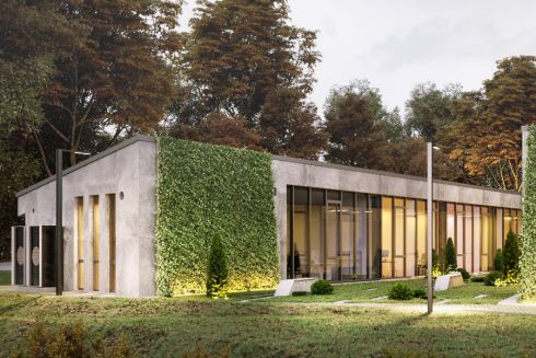 Для львівського музею архітектури побудують адмінбудівлю із «зеленим» дахом: проєкт